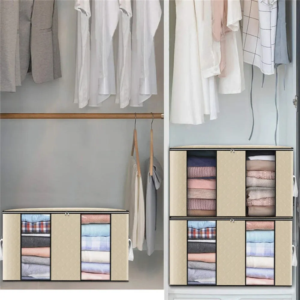 4-Pack: Large Capacity Clothes Organizer