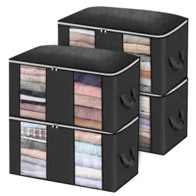 4-Pack: Large Capacity Clothes Organizer