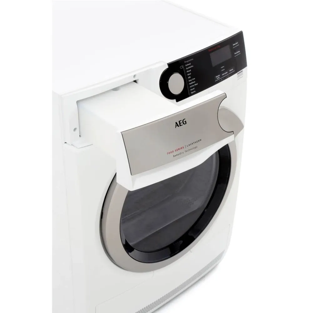 AEG T7DEE835R 8kg Heat Pump Condenser Tumble Dryer