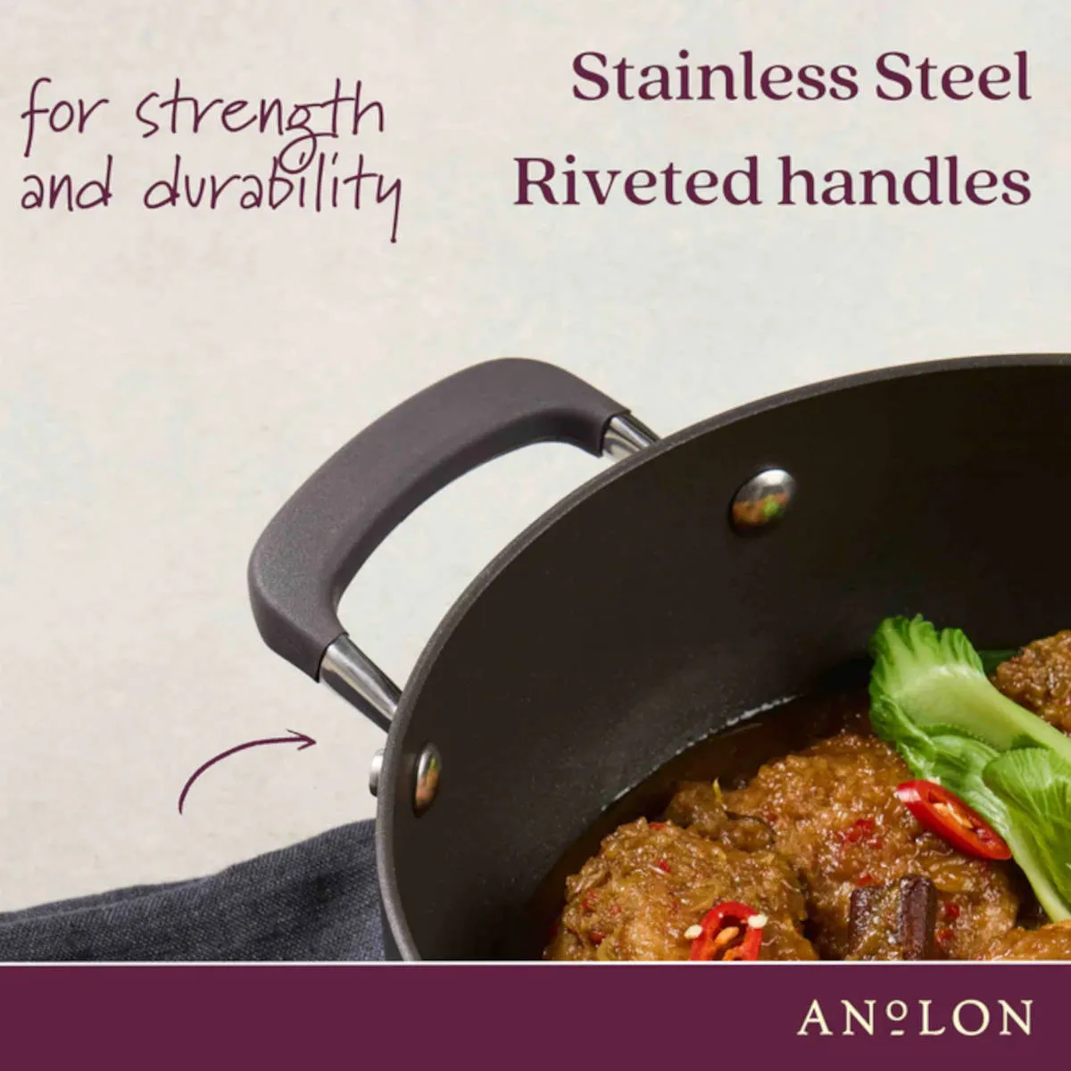 Anolon Endurance  Skillet and Sautéuse Set