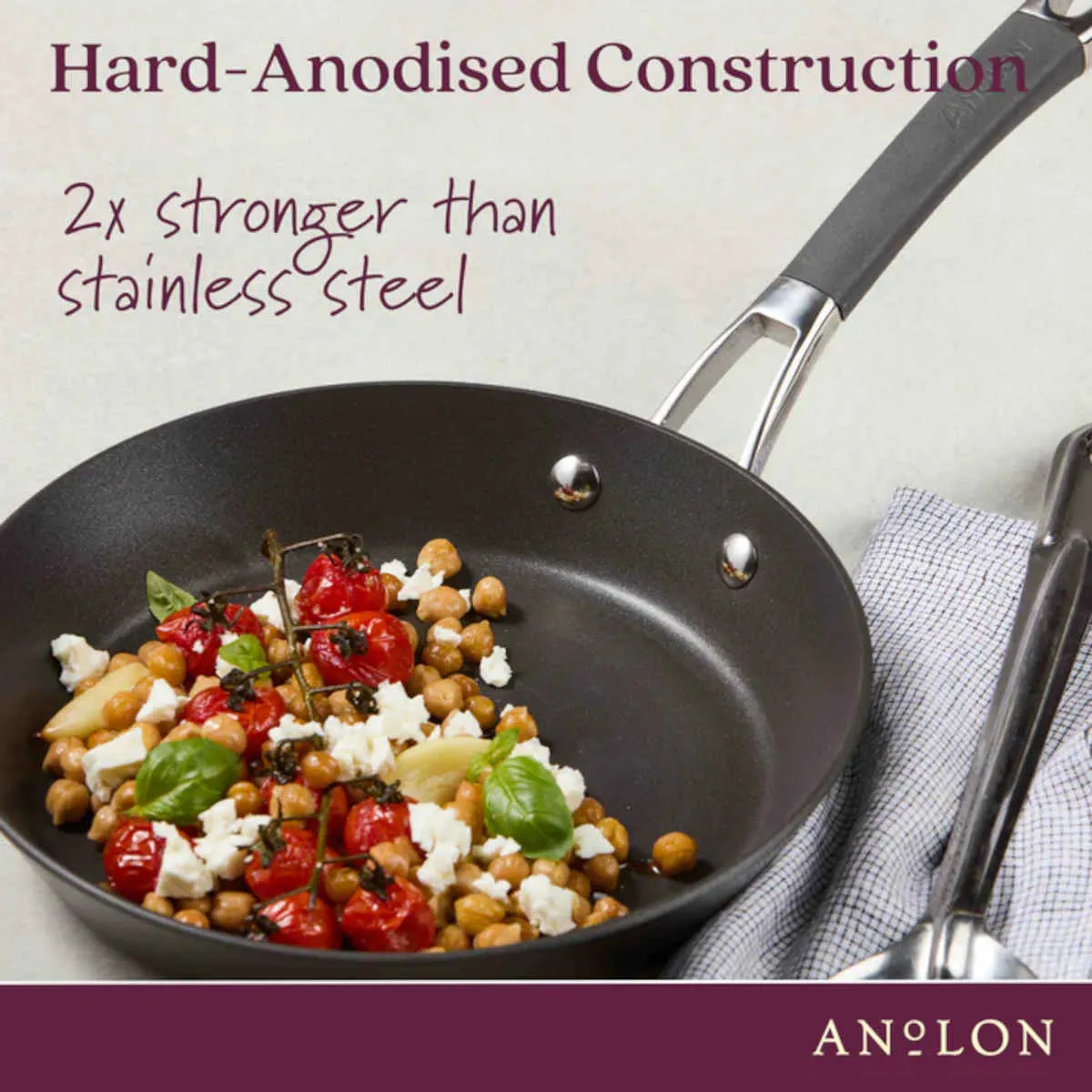 Anolon Endurance  Skillet and Sautéuse Set