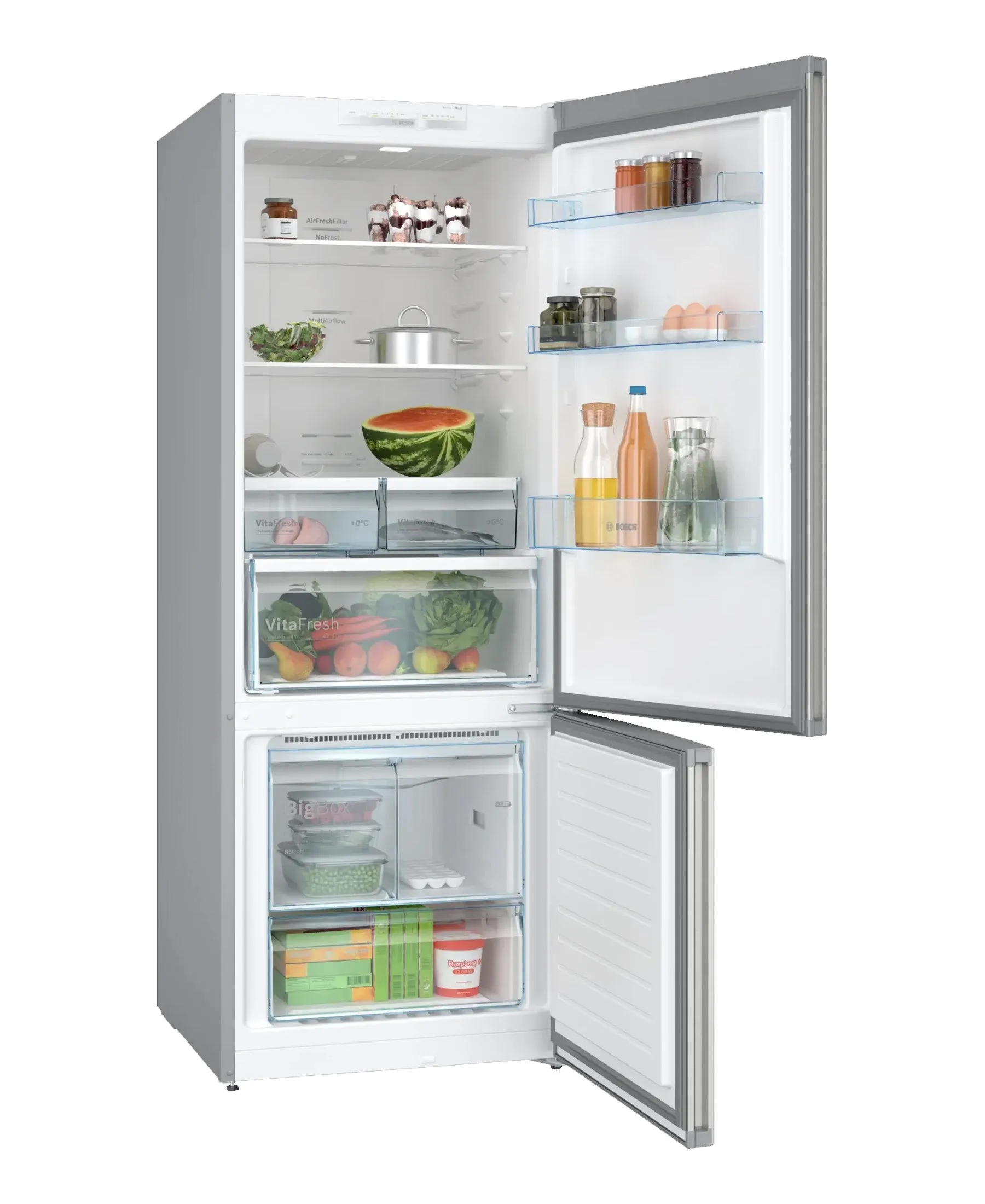 Bosch 483l Series 4 Freestanding Fridge-Freezer Combi - KGN55VI20Z