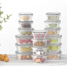 BPA-Free Airtight Food Storage Container Set 16PCS 5-Star Chef