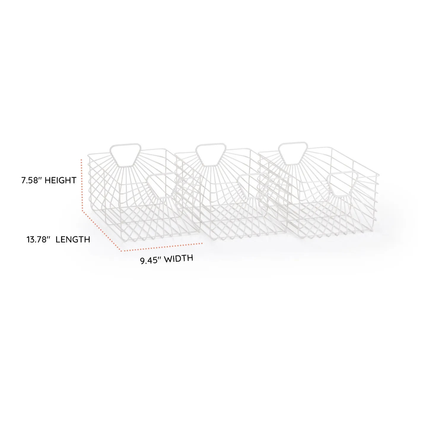 Central Park Storage Baskets - Set of 3