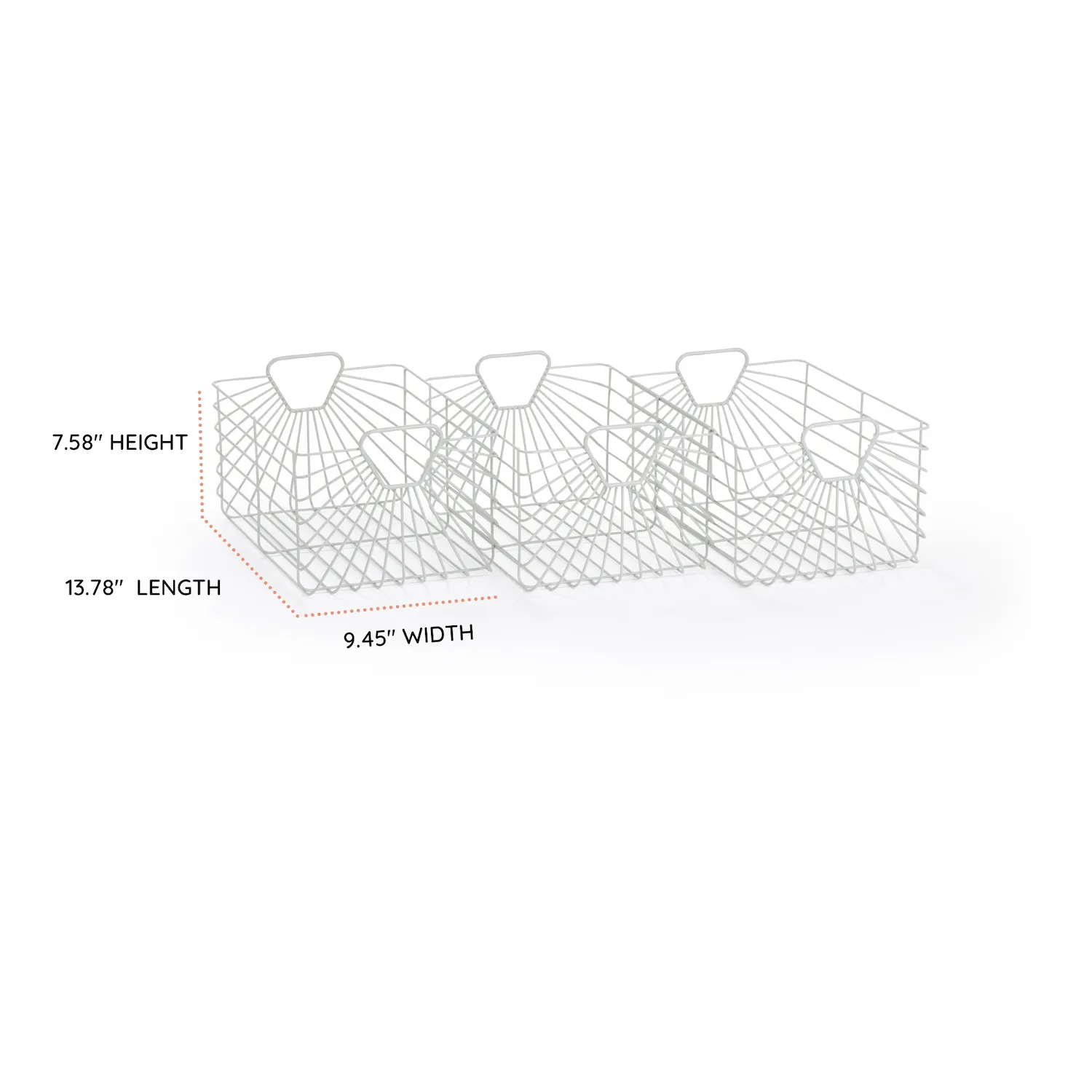 Central Park Storage Baskets - Set of 3