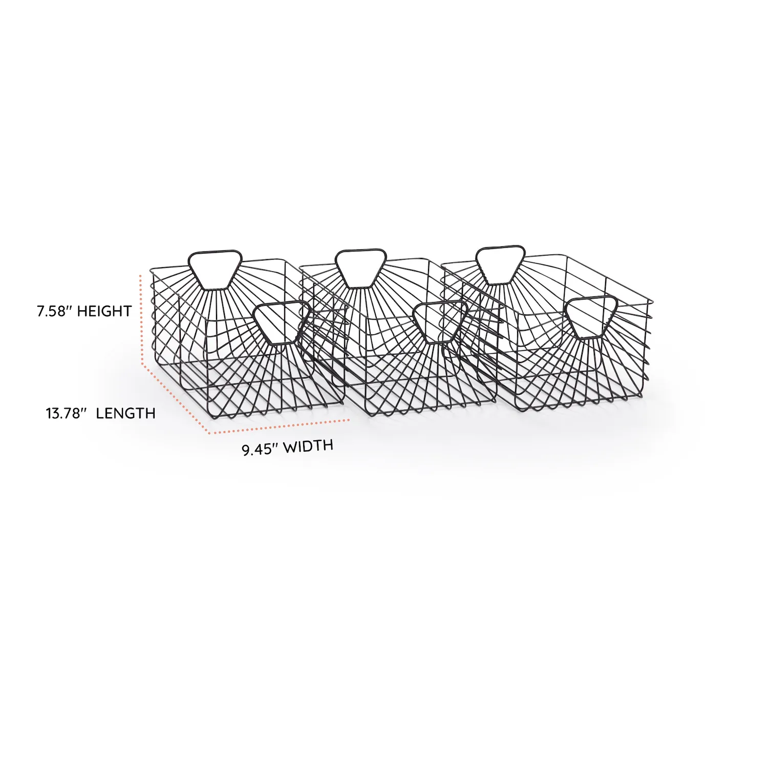 Central Park Storage Baskets - Set of 3