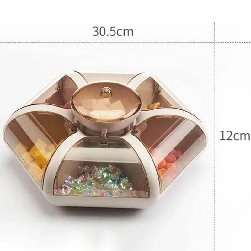 Creative Transparent Lotus Candy Box