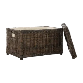 Elijah 30" Wicker Storage Trunk