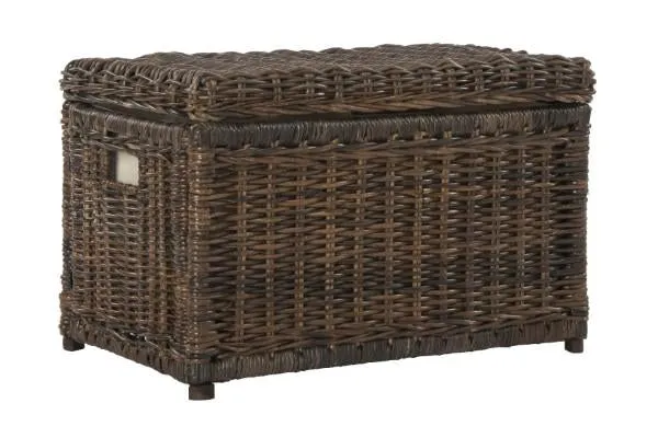 Elijah 30" Wicker Storage Trunk