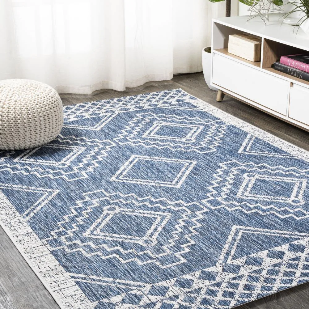 Faro Marokko Diamond Tribal Medallion Area Rug