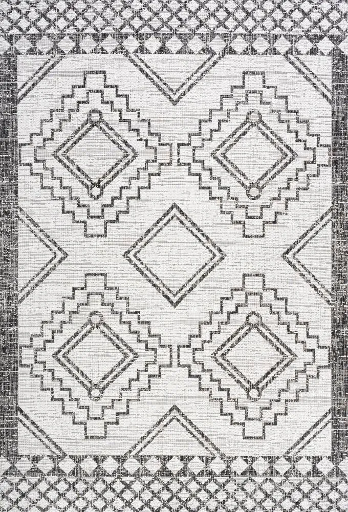 Faro Marokko Diamond Tribal Medallion Area Rug