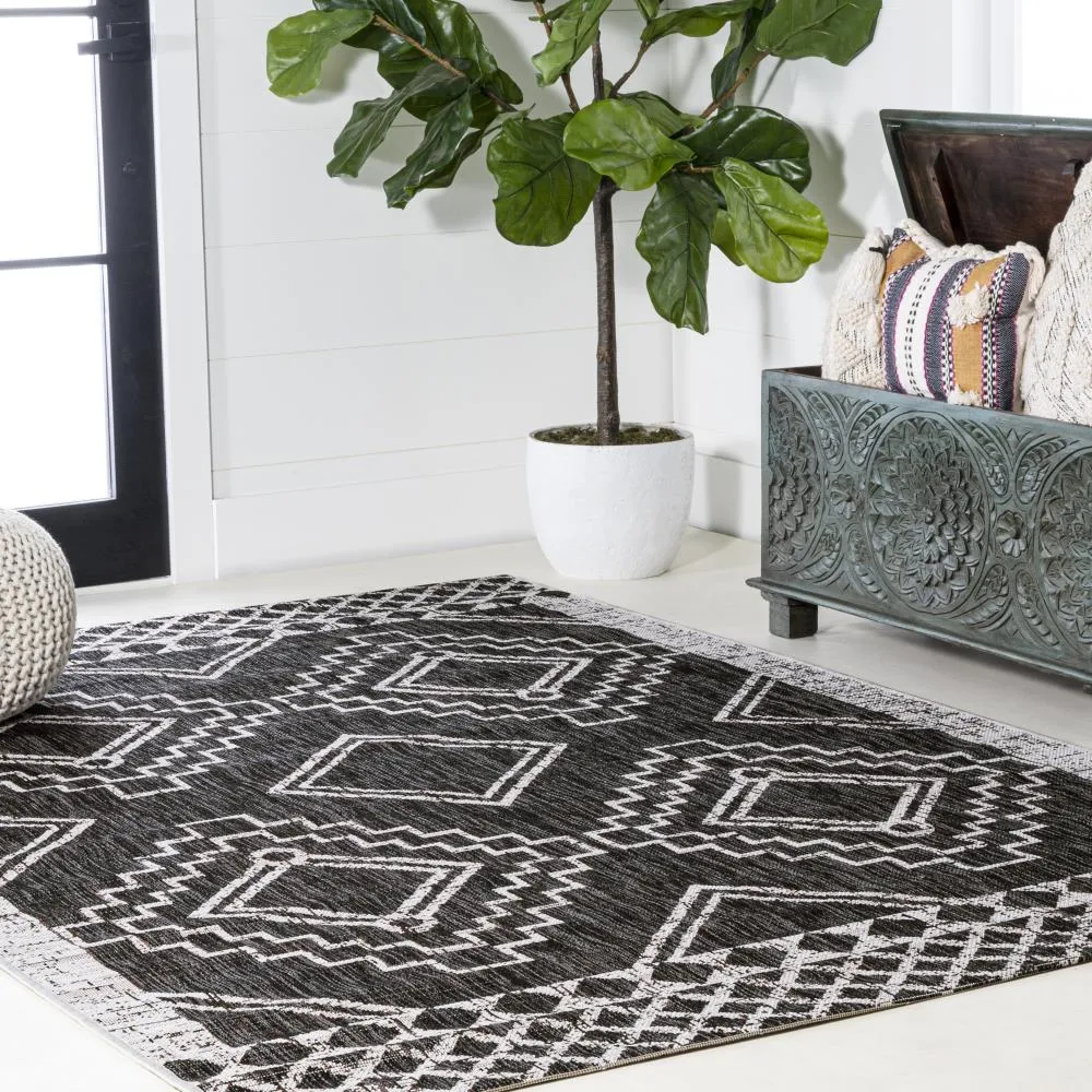 Faro Marokko Diamond Tribal Medallion Area Rug