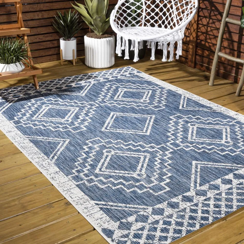 Faro Marokko Diamond Tribal Medallion Area Rug