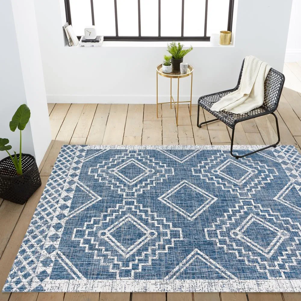 Faro Marokko Diamond Tribal Medallion Area Rug