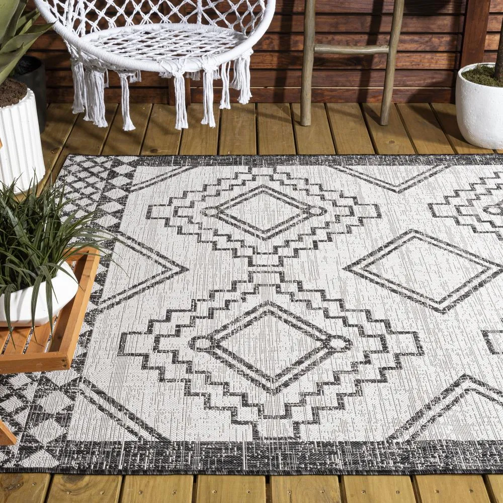 Faro Marokko Diamond Tribal Medallion Area Rug