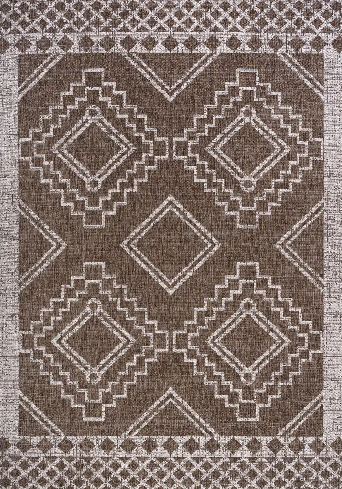 Faro Marokko Diamond Tribal Medallion Area Rug