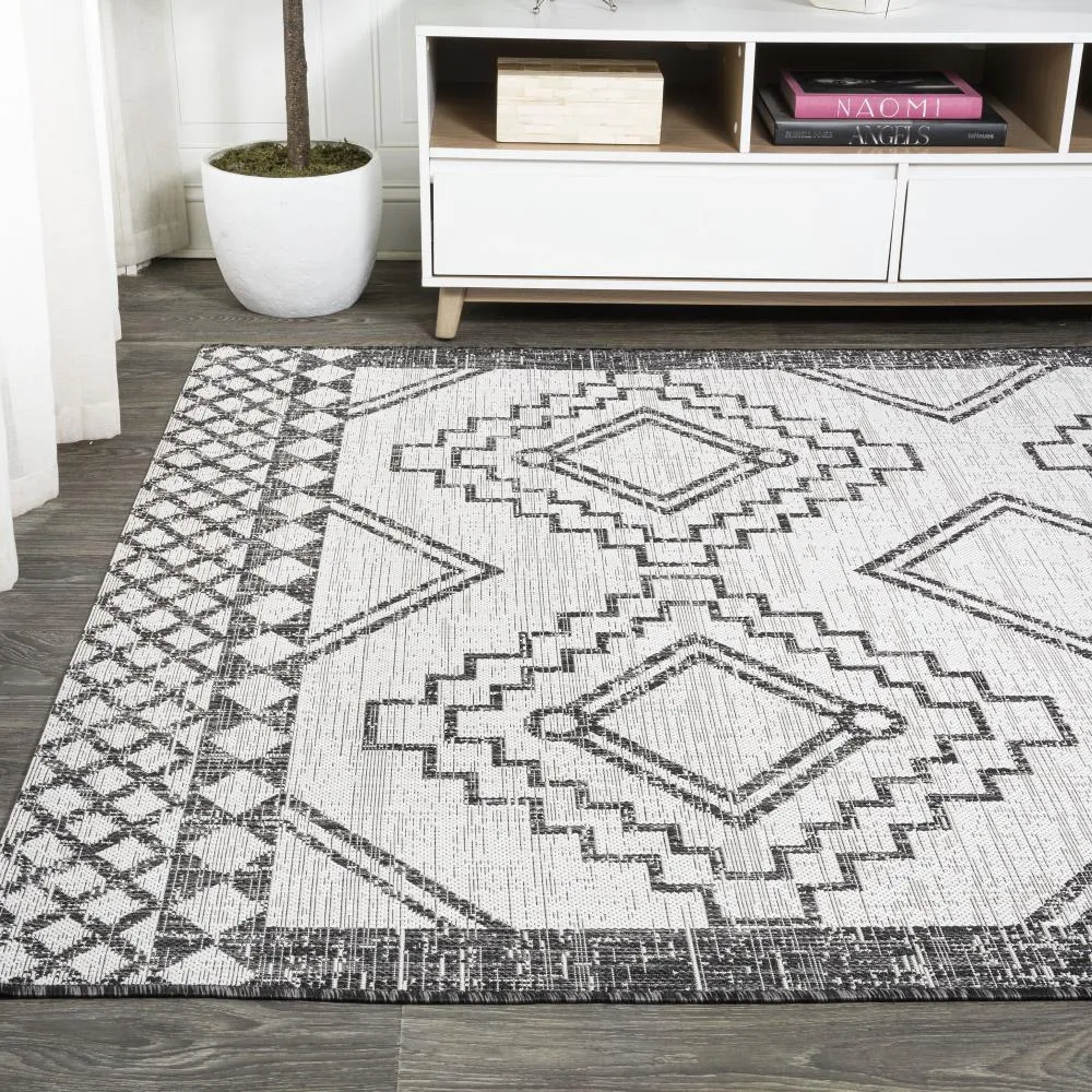 Faro Marokko Diamond Tribal Medallion Area Rug