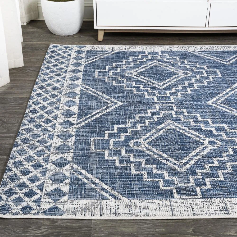 Faro Marokko Diamond Tribal Medallion Area Rug