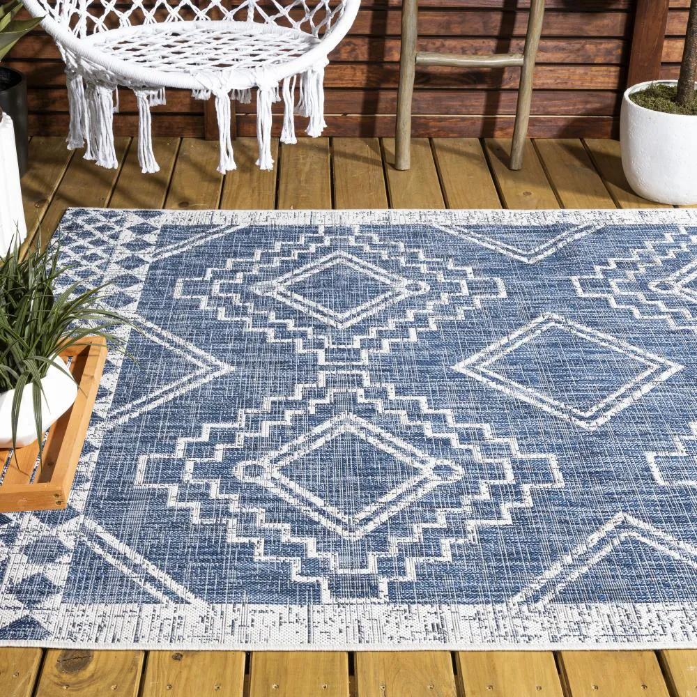 Faro Marokko Diamond Tribal Medallion Area Rug