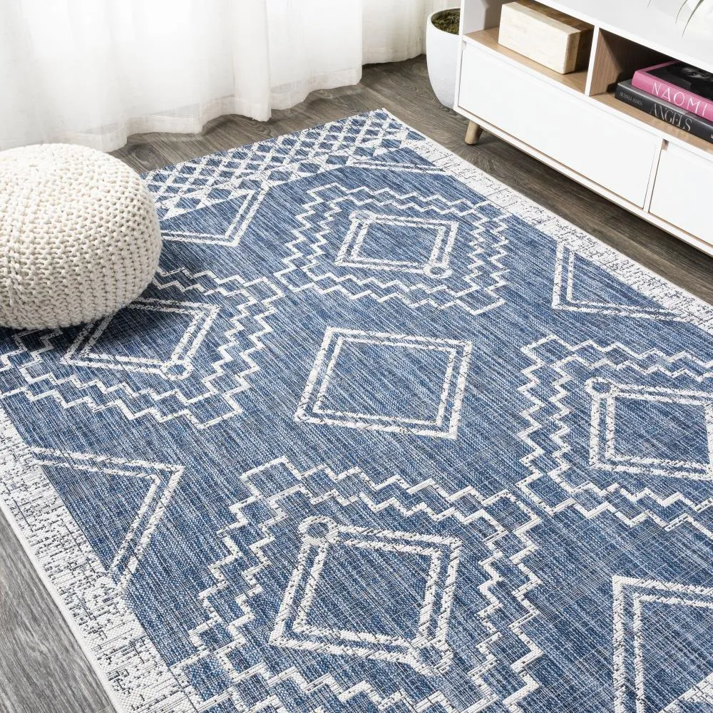 Faro Marokko Diamond Tribal Medallion Area Rug