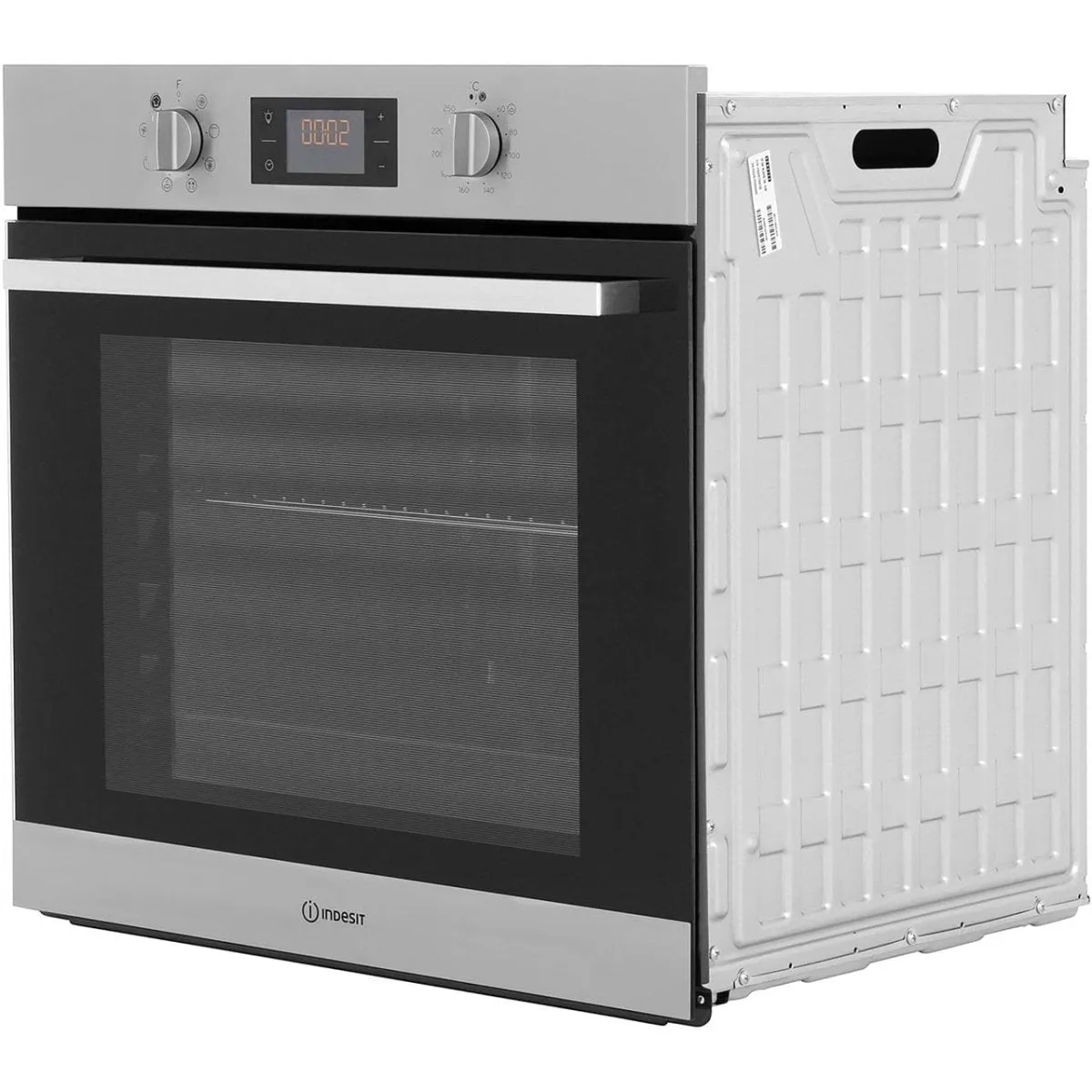 Indesit IFW6340IXUK Multifunction Built-in Electric Single Oven - Stainless Steel