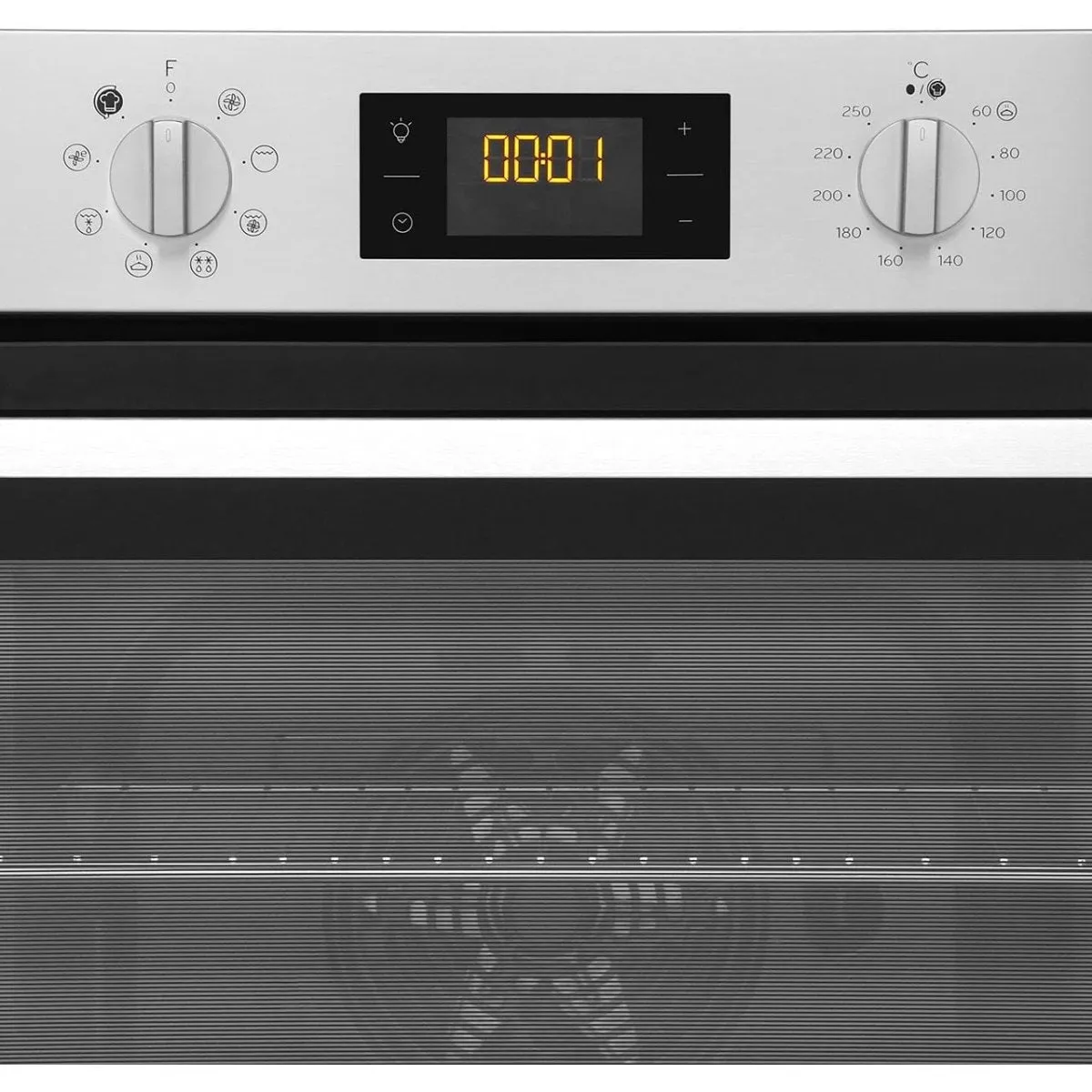 Indesit IFW6340IXUK Multifunction Built-in Electric Single Oven - Stainless Steel