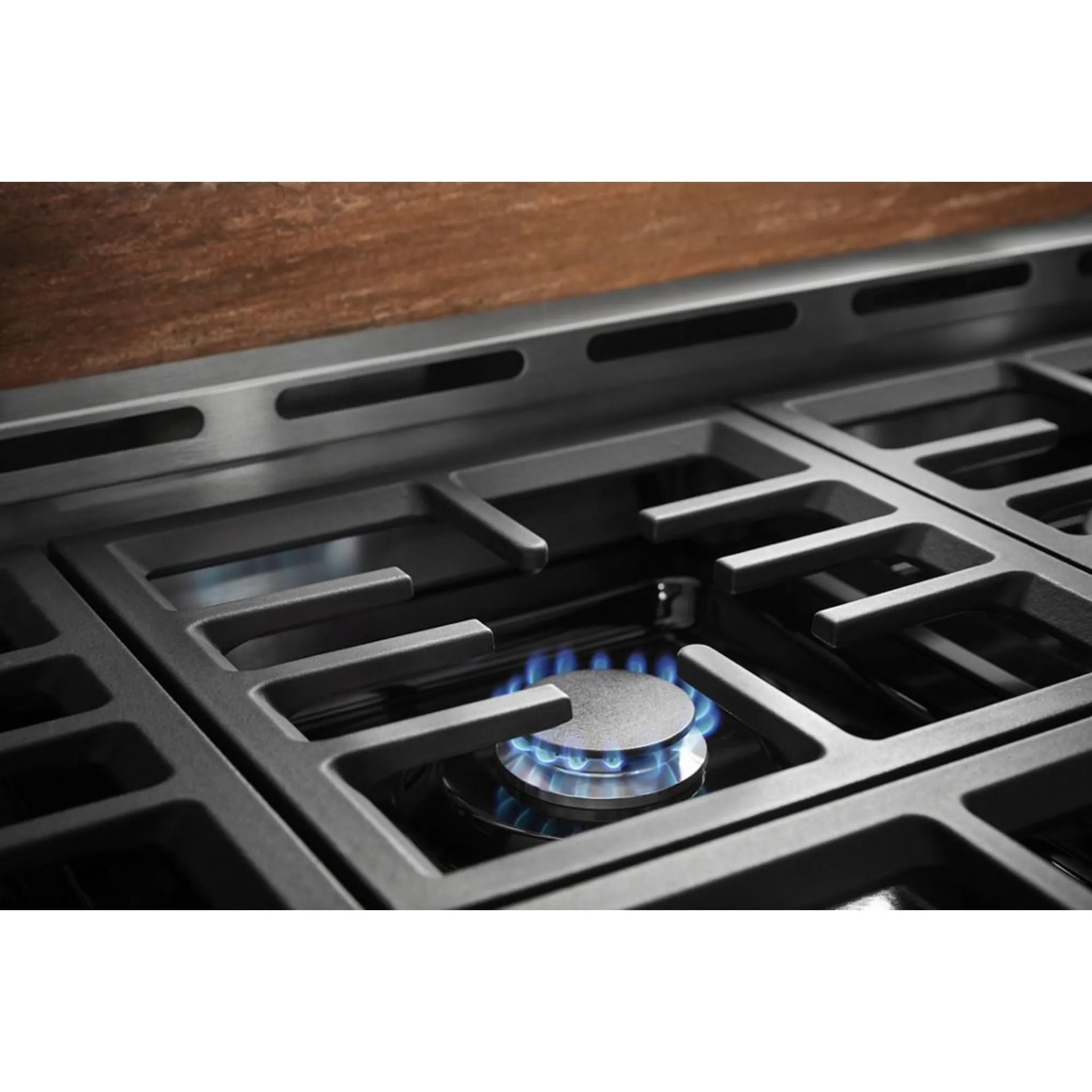 KitchenAid  48'' Smart Commercial-Style Gas Range with Griddle (KFGC558JSS)