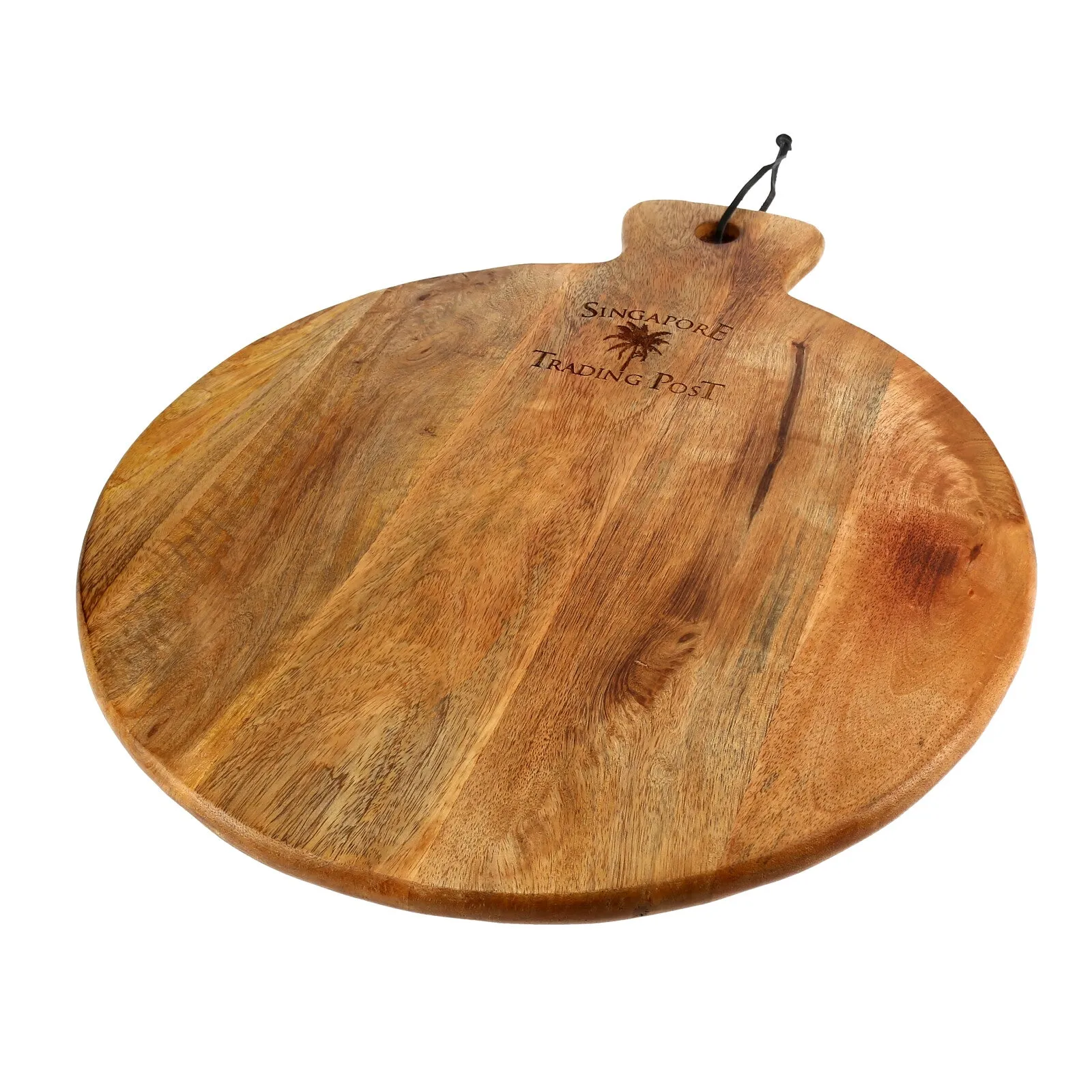 Large Round Wooden Chopping Board