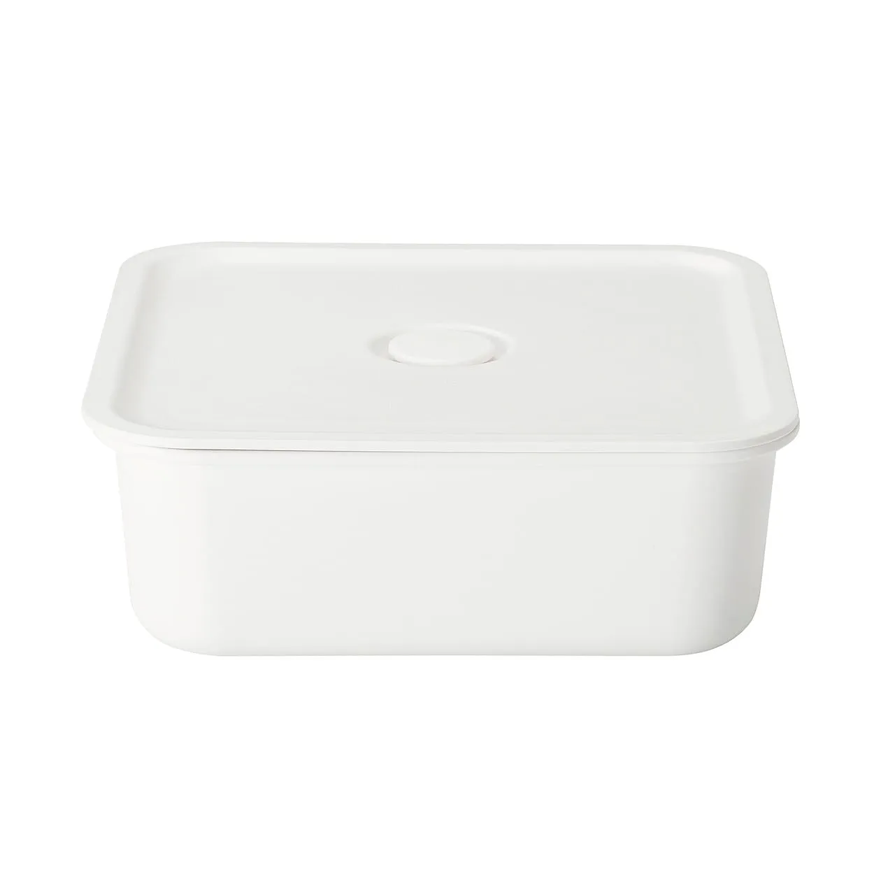 Lunch Box Storage Container With Valve - White (460ml)