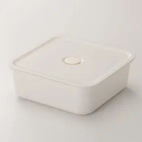 Lunch Box Storage Container With Valve - White (460ml)