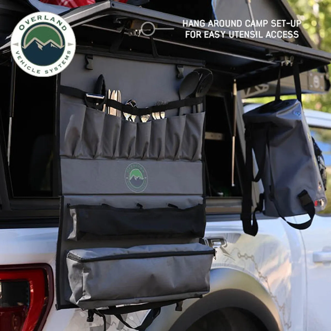 Overland Vehicle Systems 24 Piece Cooking & Utensil Kit   Carrying Case - Recon Recovery