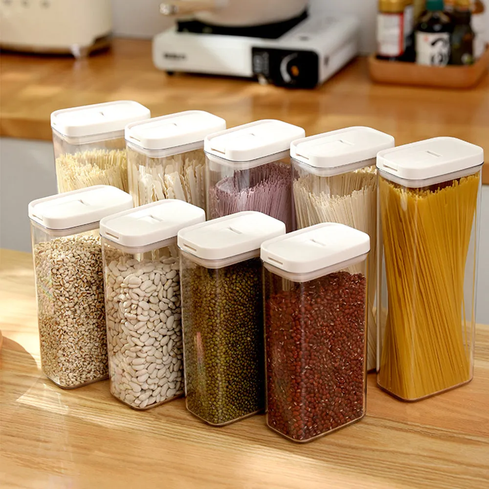 Plastic Moisture-Proof Press-type Food Sealing Container, HG0017