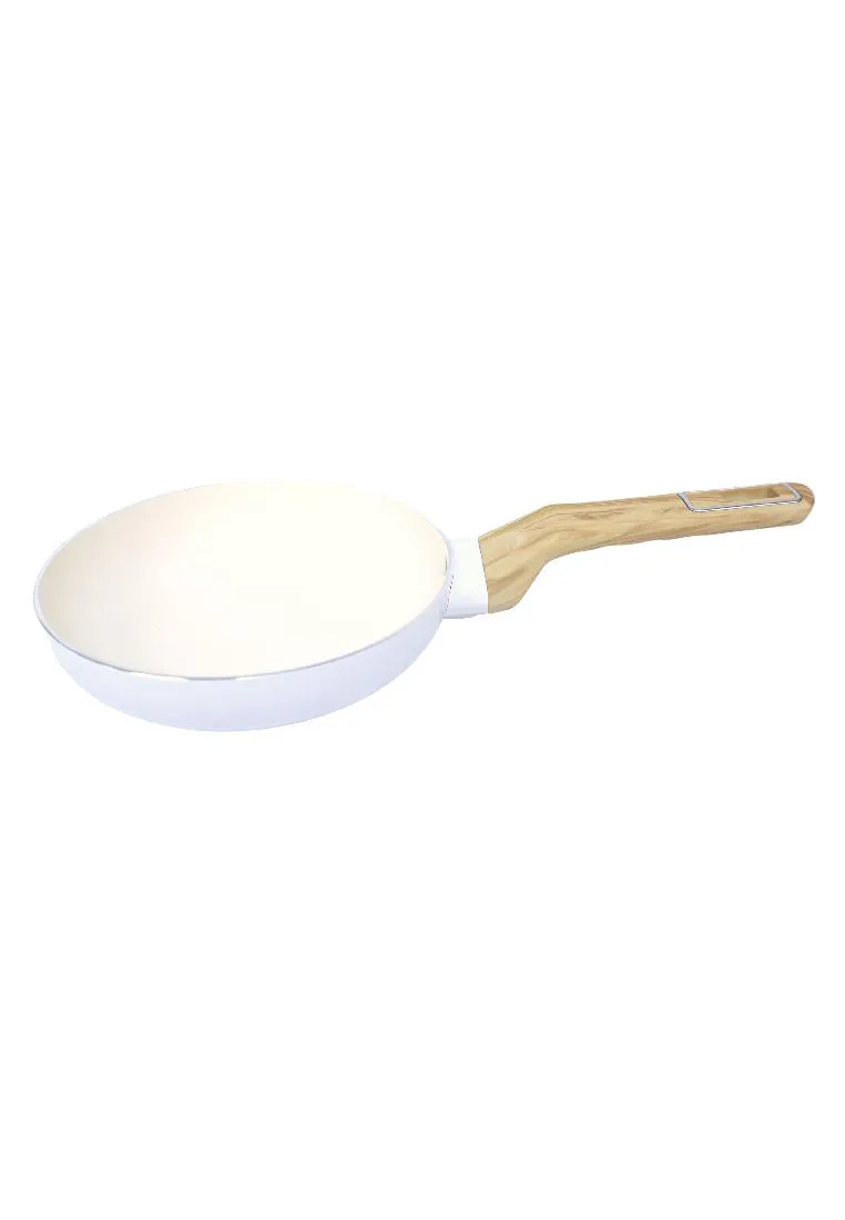 Slique Element Collection Ceramic Frypan - White