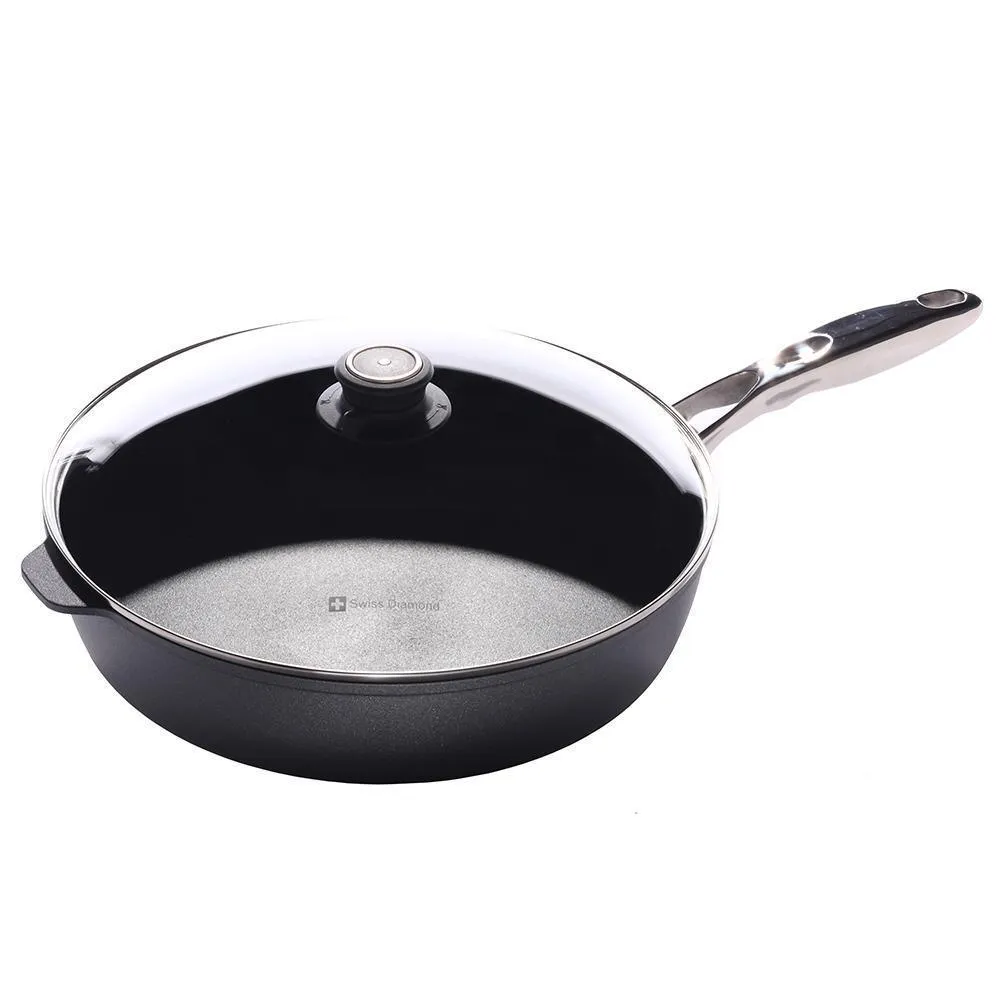 Swiss Diamond Induction Sauté Pan w/Lid