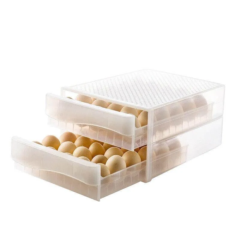 Transparent Egg Storage Drawer Container