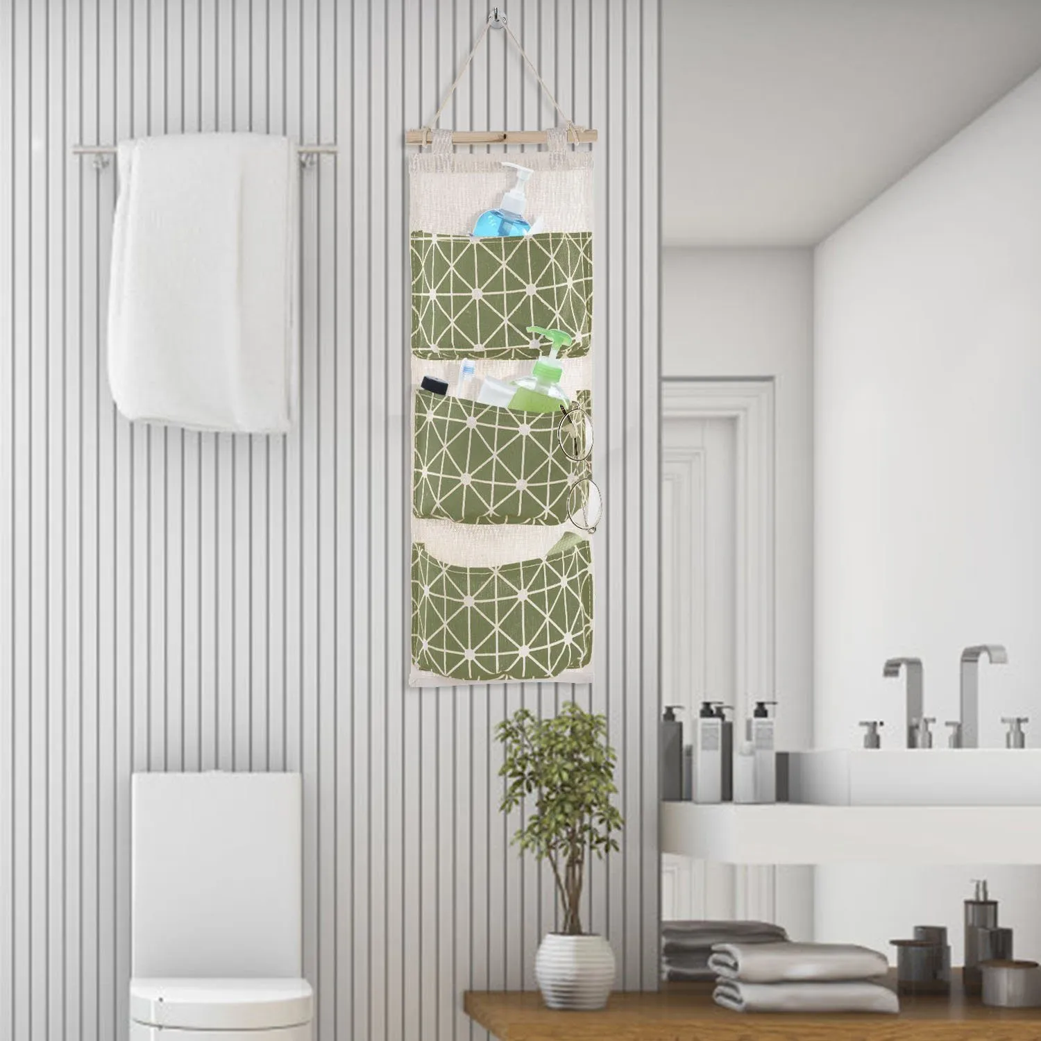 Wall Mounted Storage Bag Door Closet